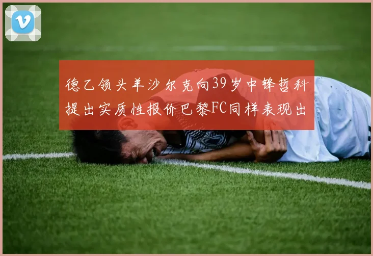德乙领头羊沙尔克向39岁中锋哲科提出实质性报价巴黎FC同样表现出兴趣